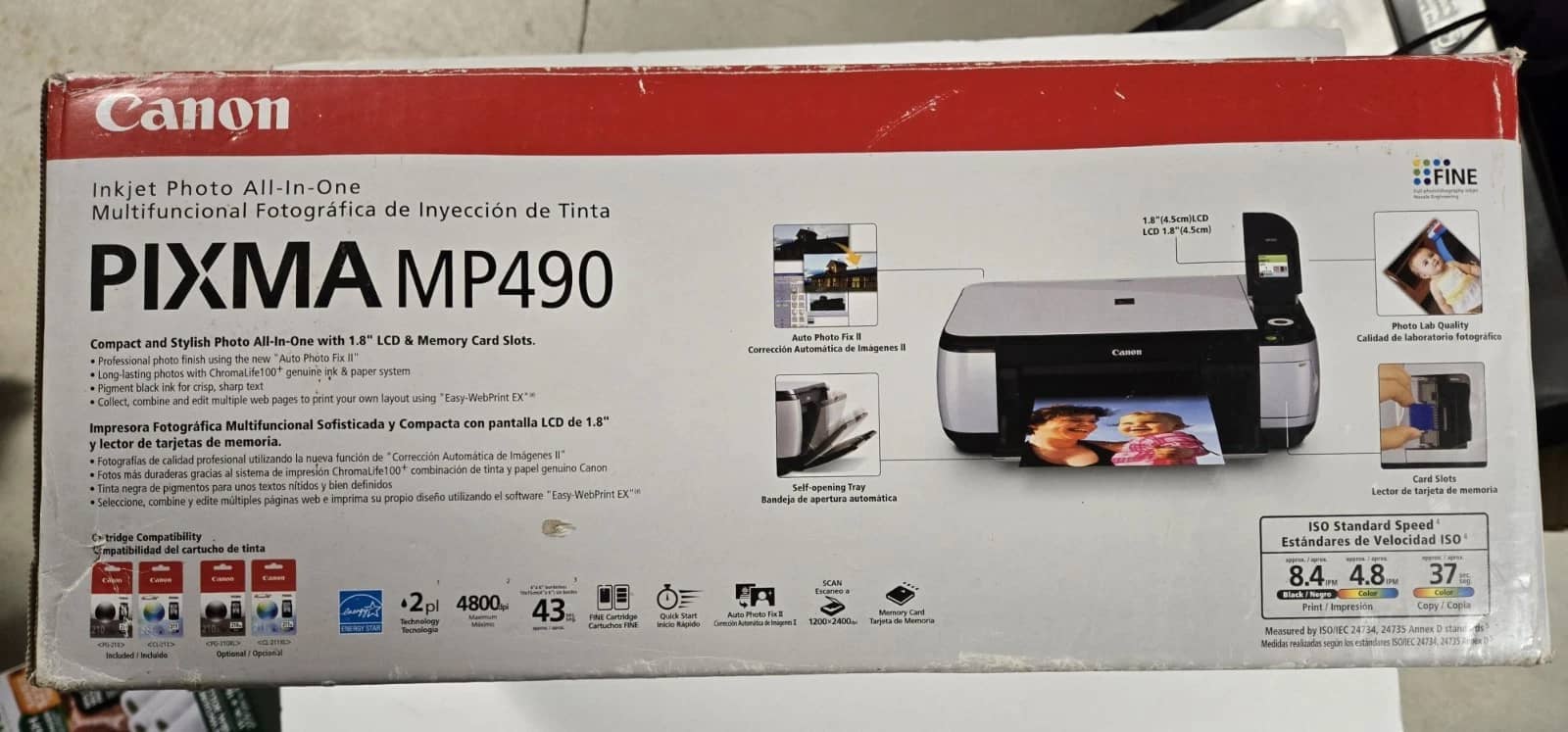 Canon PIXMA MP490 Printers New