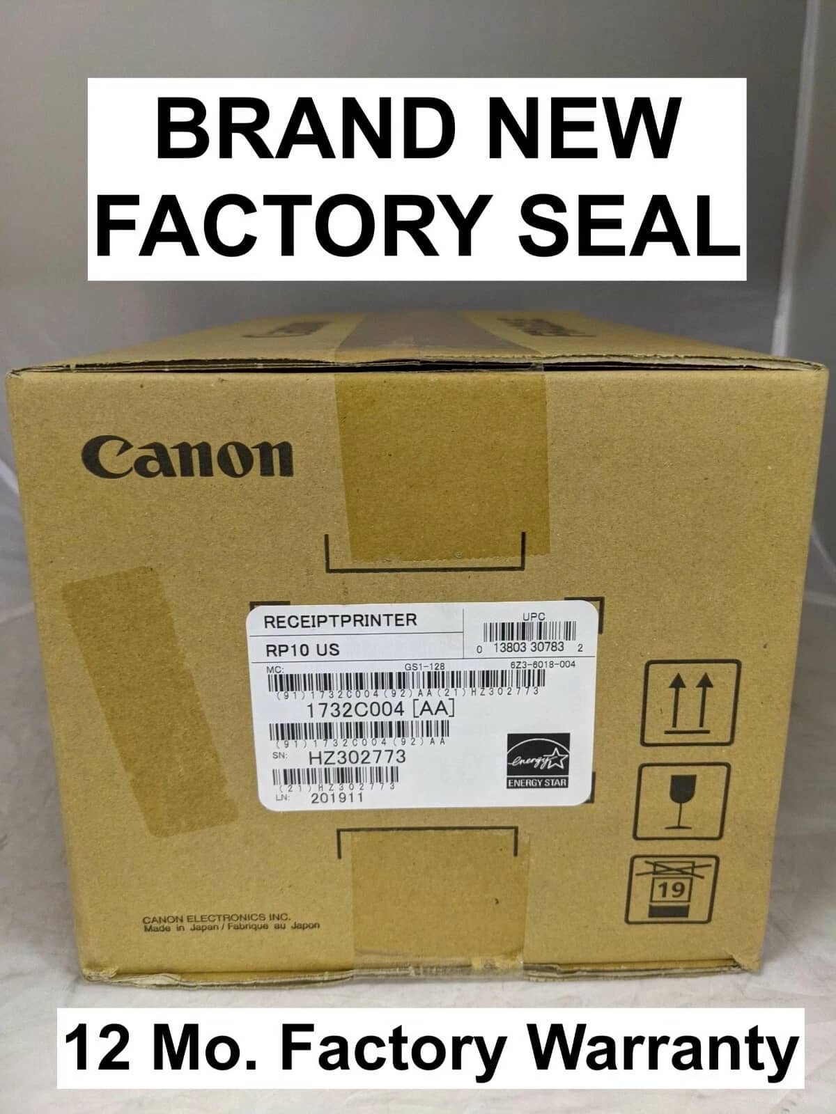 Canon imageFORMULA RP10 Printers New