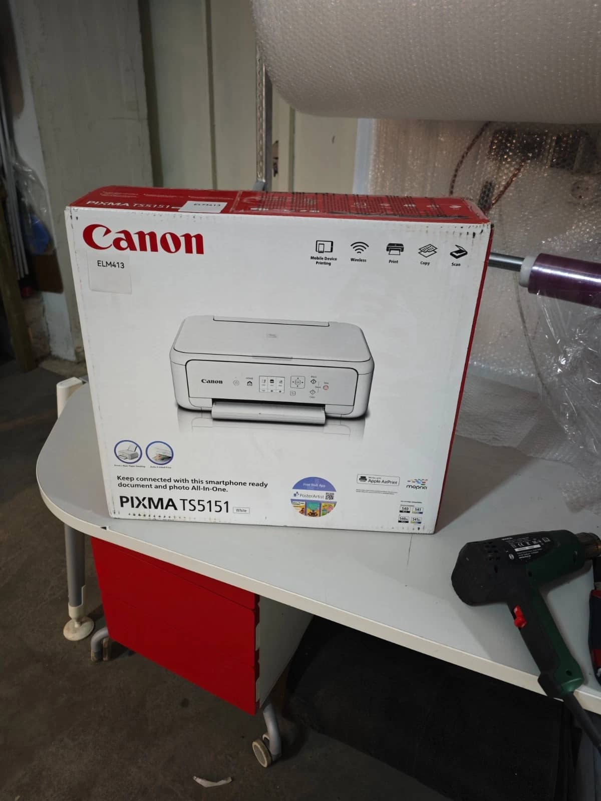 Canon PIXMA TS5151 Printers Used - Good