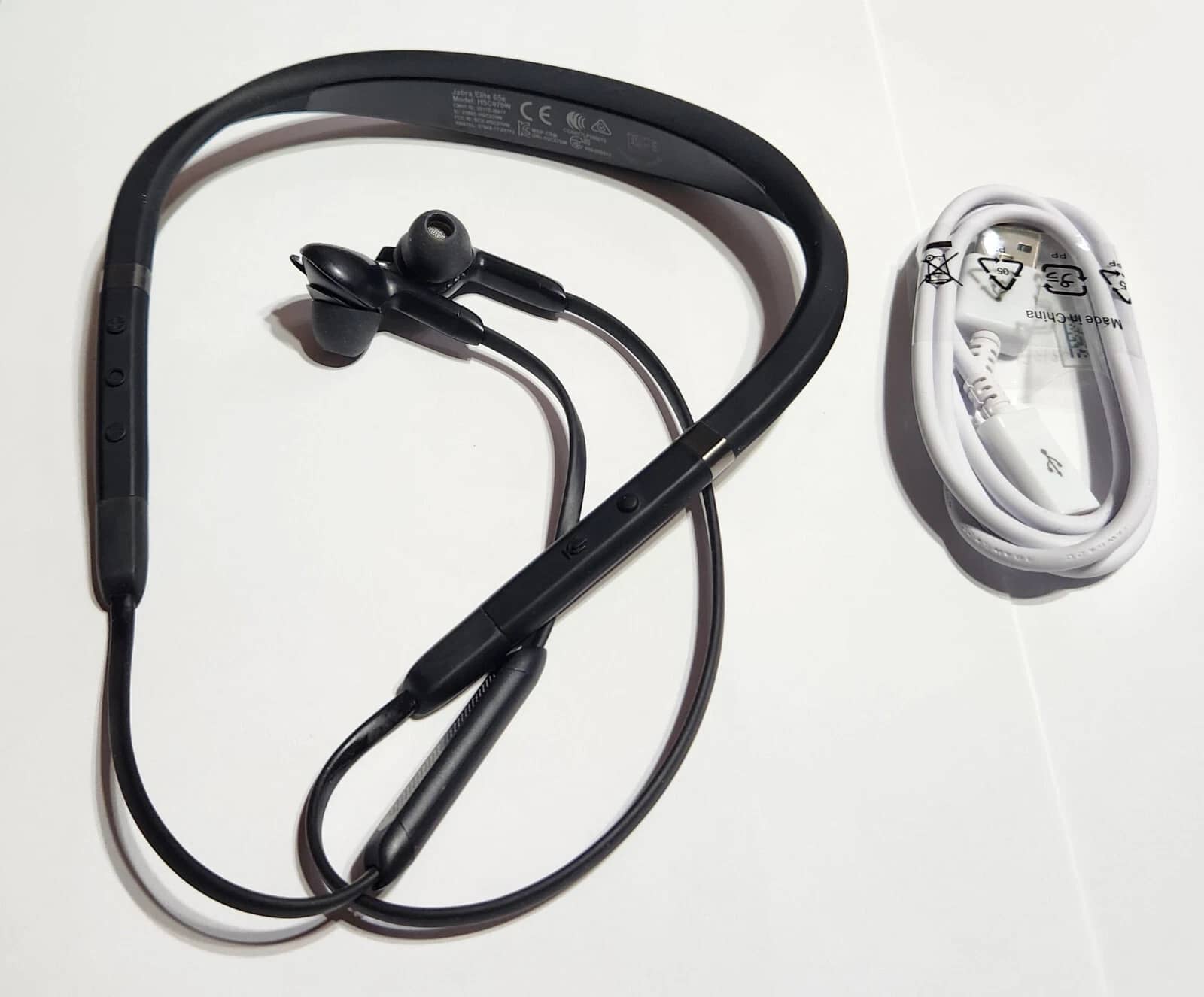 Jabra Elite 65e UC Headphones & Earbuds Black New