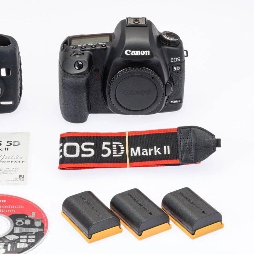 Canon 5D Mark II Digital Cameras Black Used - Good