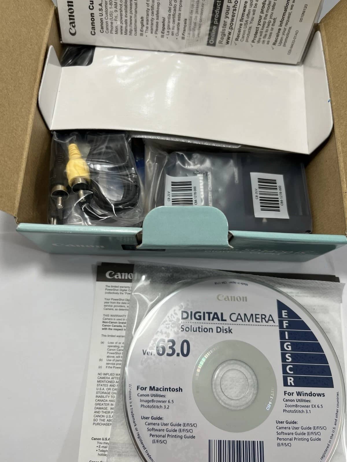 Canon PowerShot SD1400 IS Digital Cameras Silver New Body Only