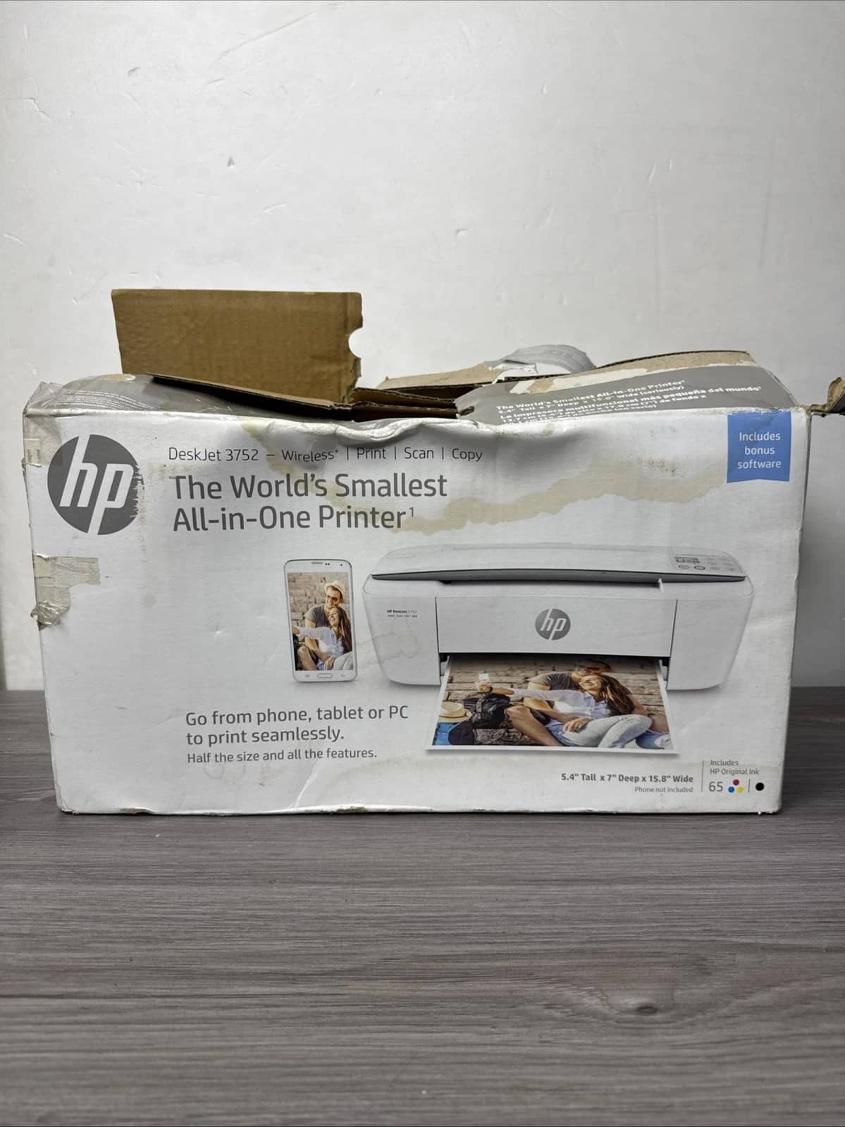 HP DeskJet 3752 Printers Open-Box Excellent