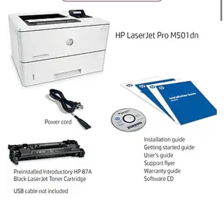 HP M501dn Printers New
