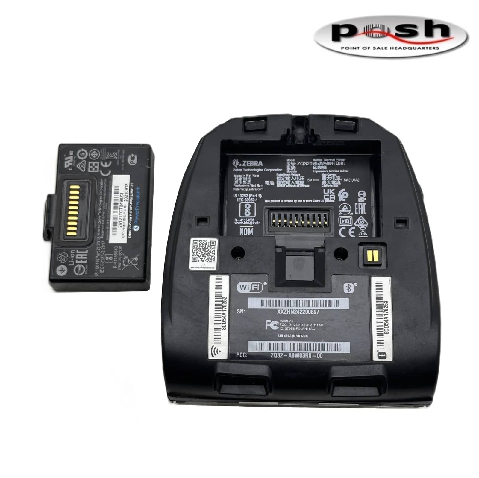 Zebra ZQ320 Plus Printers New