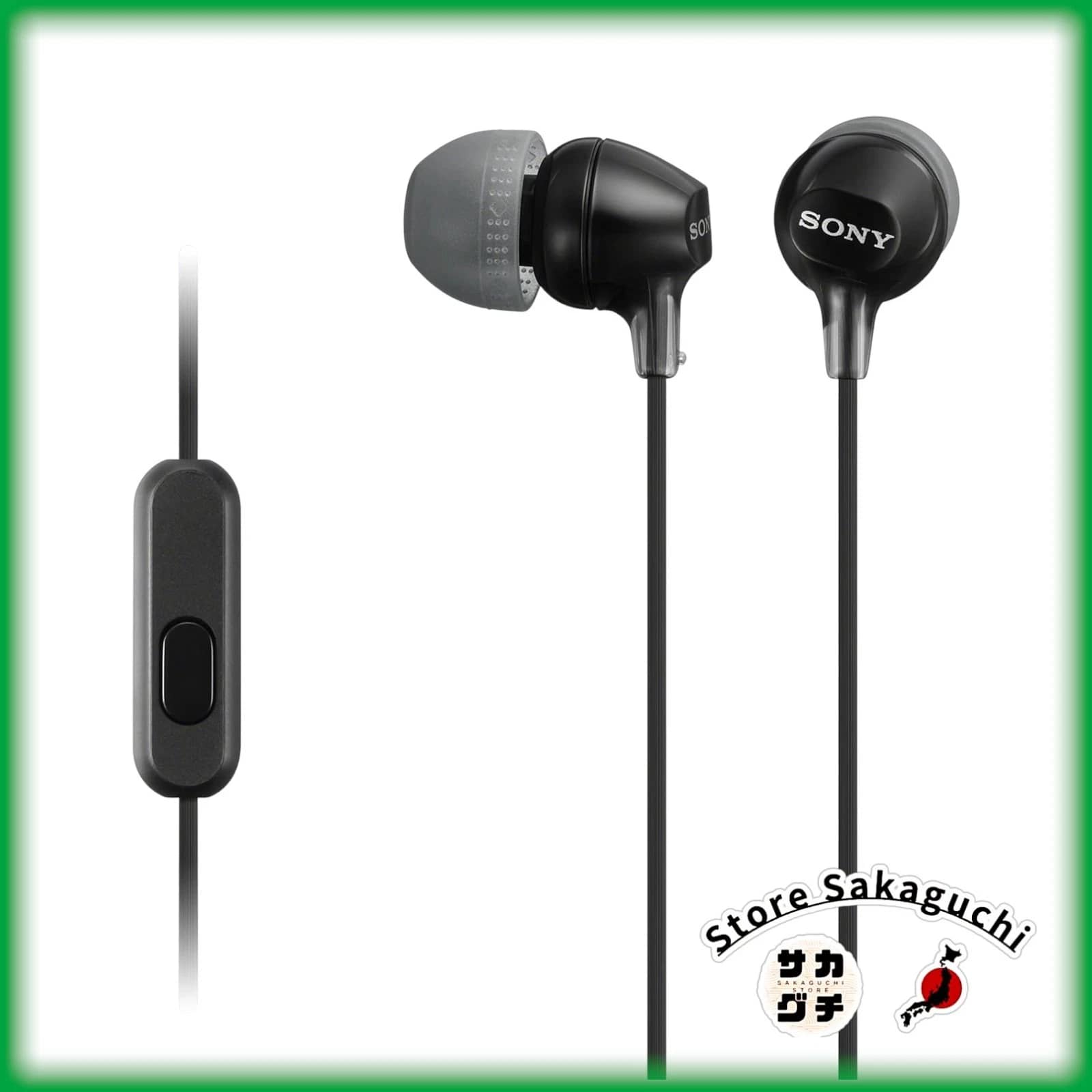 Sony MDR-EX15AP Headphones & Earbuds Black New