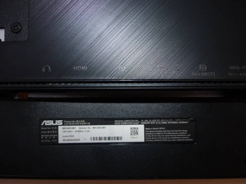 ASUS BE24ECSBT Monitors