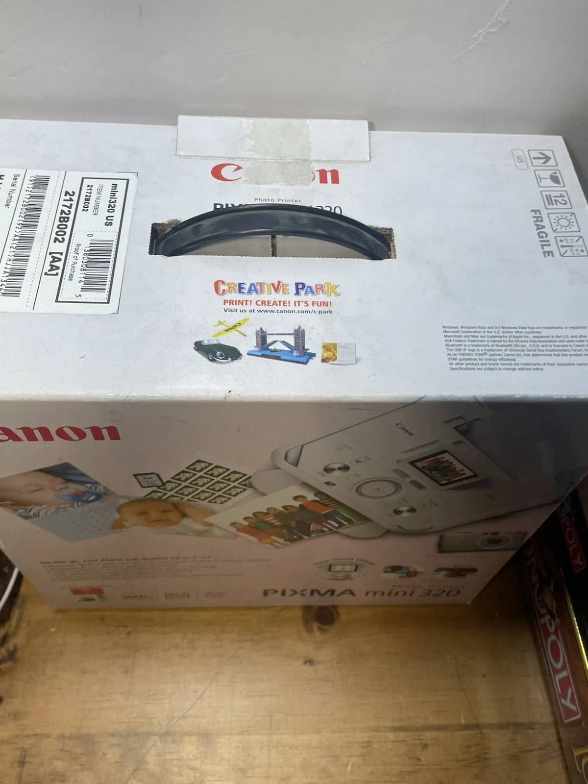 Canon pixma mini 320 Printers Open-Box Excellent