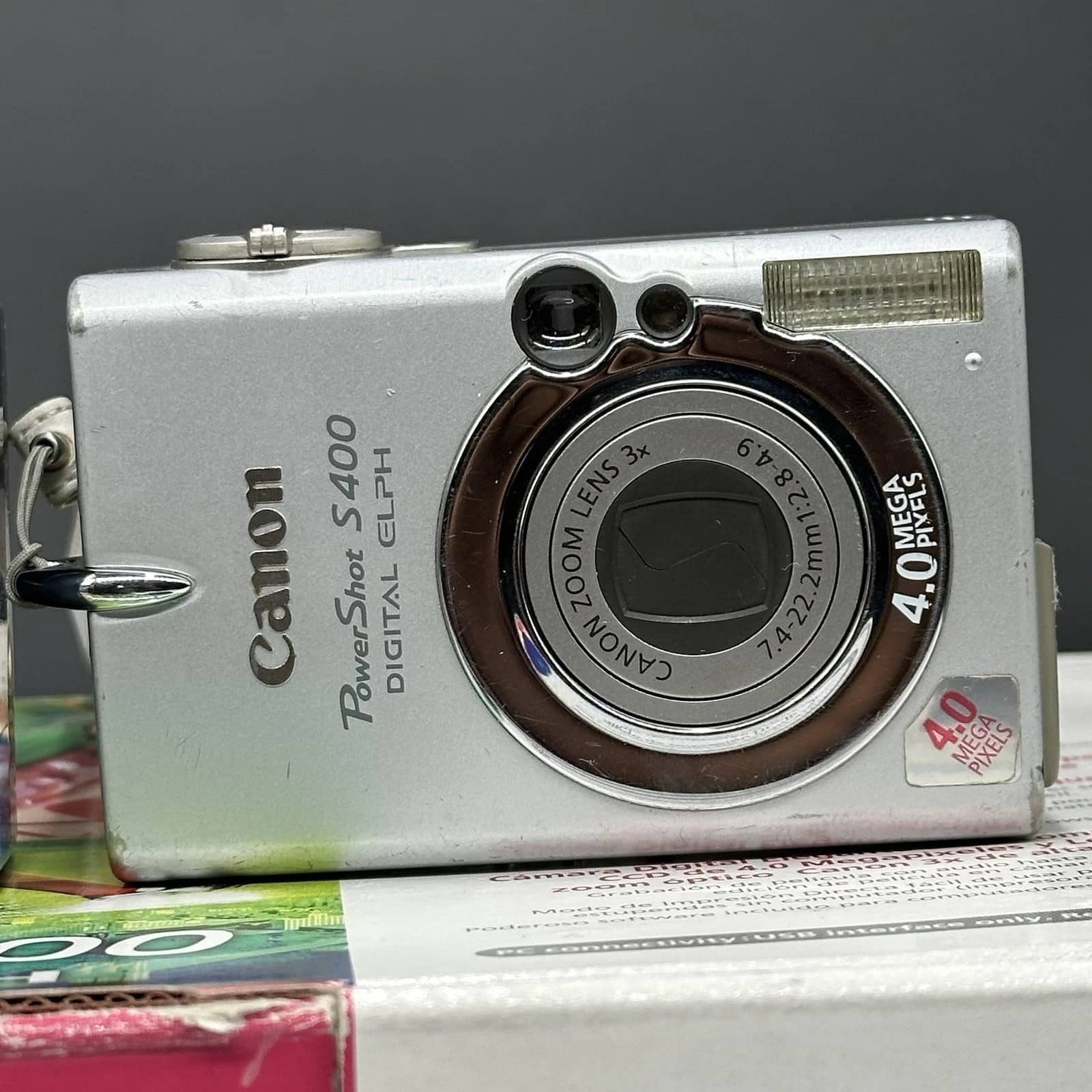Canon PowerShot S400 Digital ELPH Digital Cameras Silver New Body Only