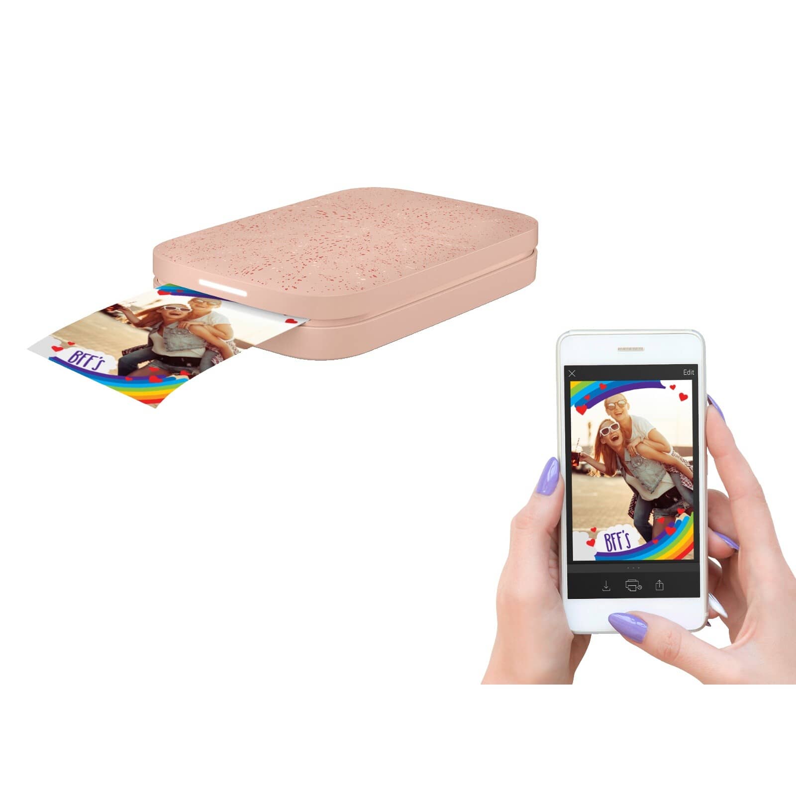 HP Sprocket 3x4 Instant Photo Printers New