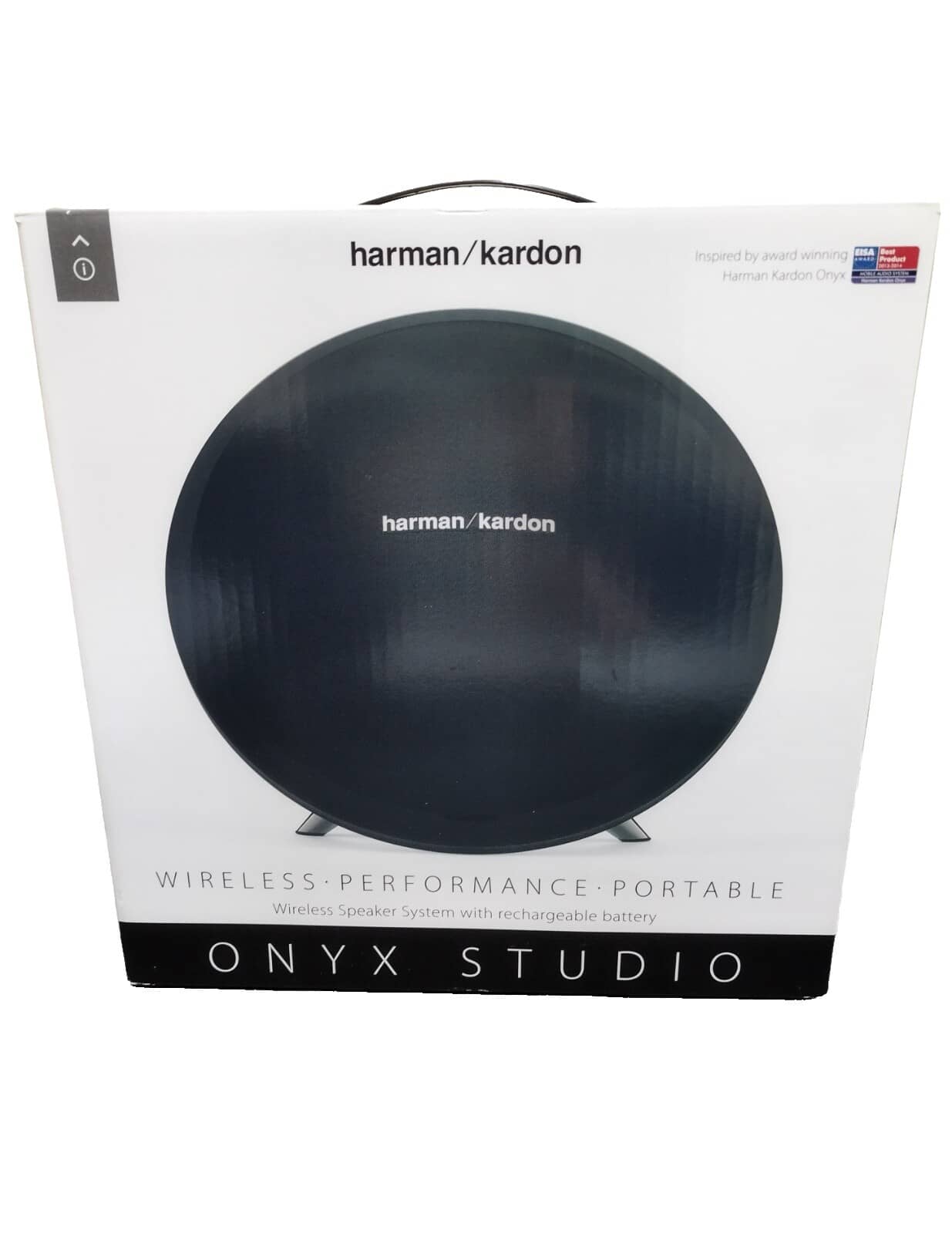 Harman Kardon Luna Portable Bluetooth Speakers Gray New