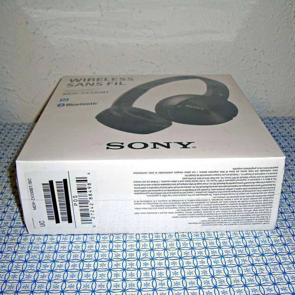 Sony MDRZX330BT Headphones & Earbuds Black New
