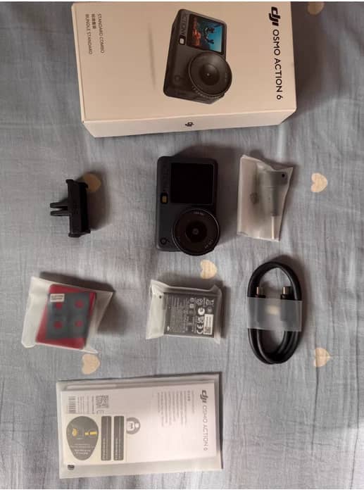 DJI Action 6 Digital Cameras Black New