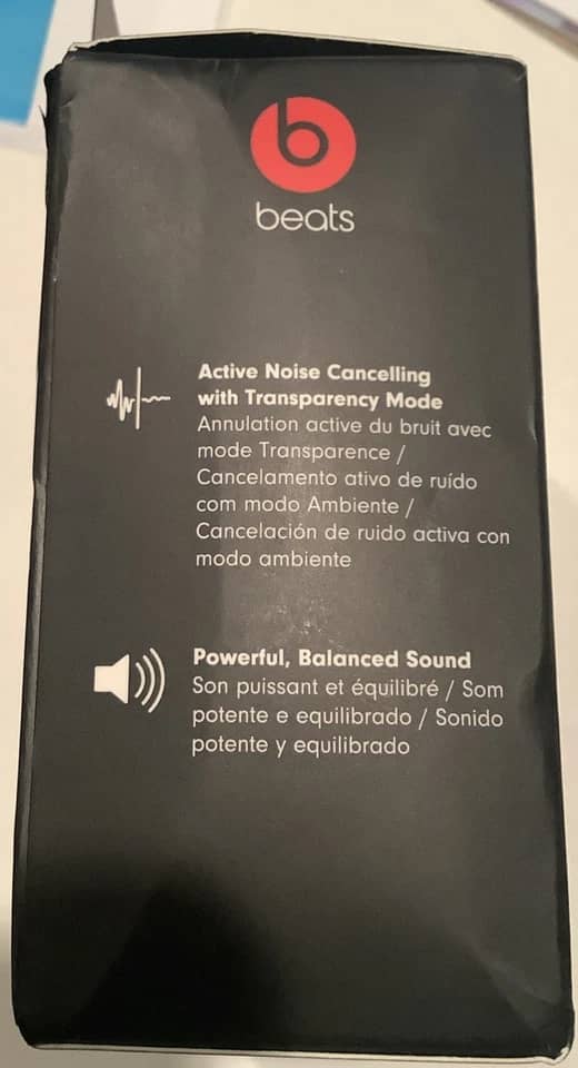 Beats Studio Buds Wireless ANC Headphones & Earbuds Black New