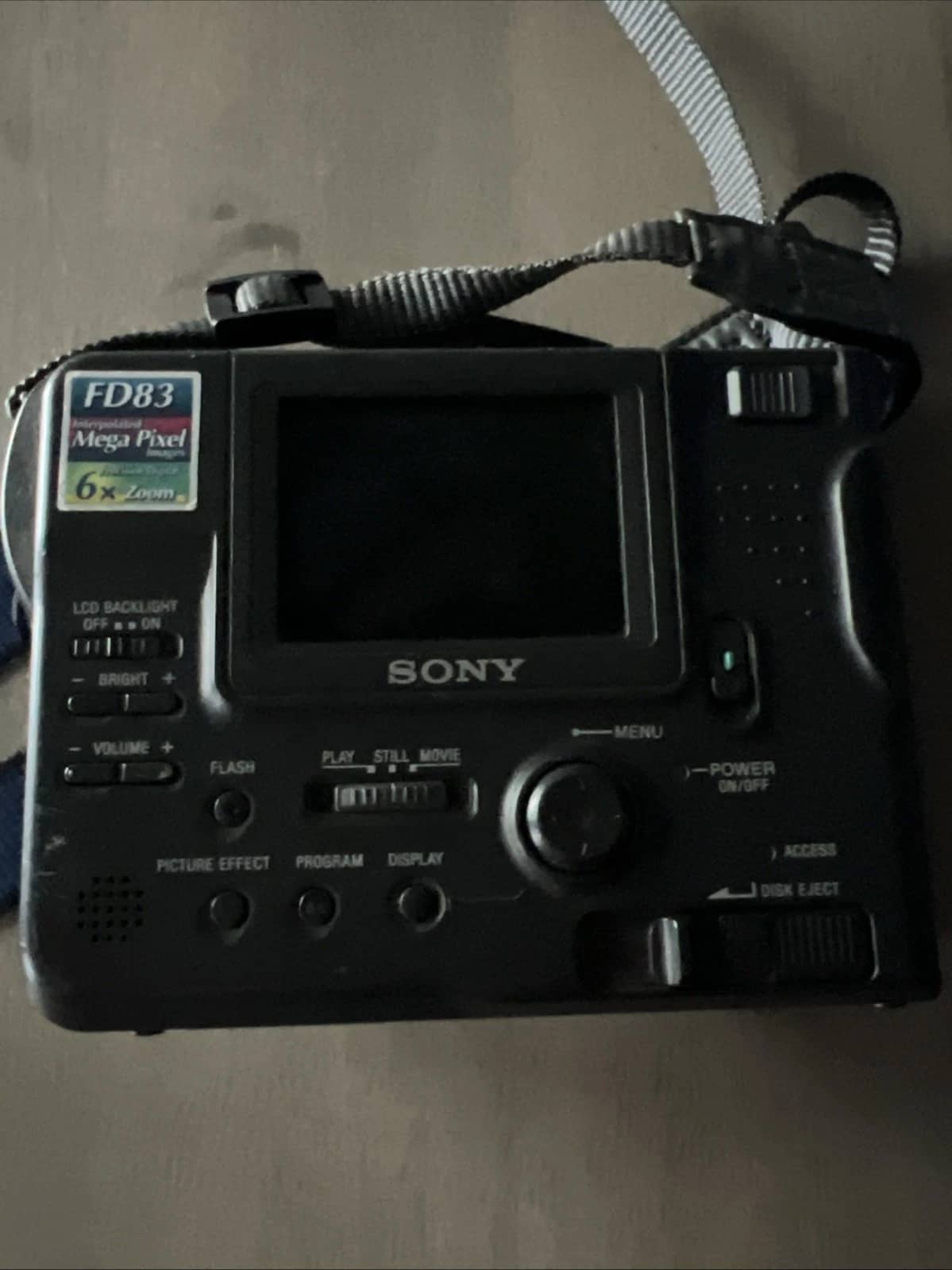 Sony MVC-FD83 Digital Cameras Silver Used - Good Body Only