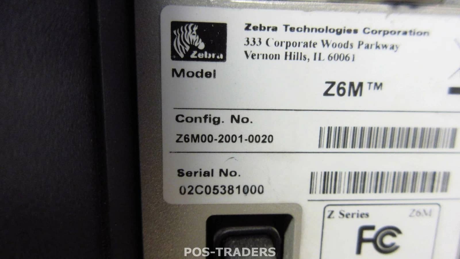 Zebra Z6M Printers Used - Good