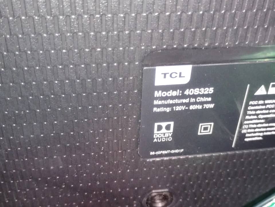 TCL 40s325 TVs