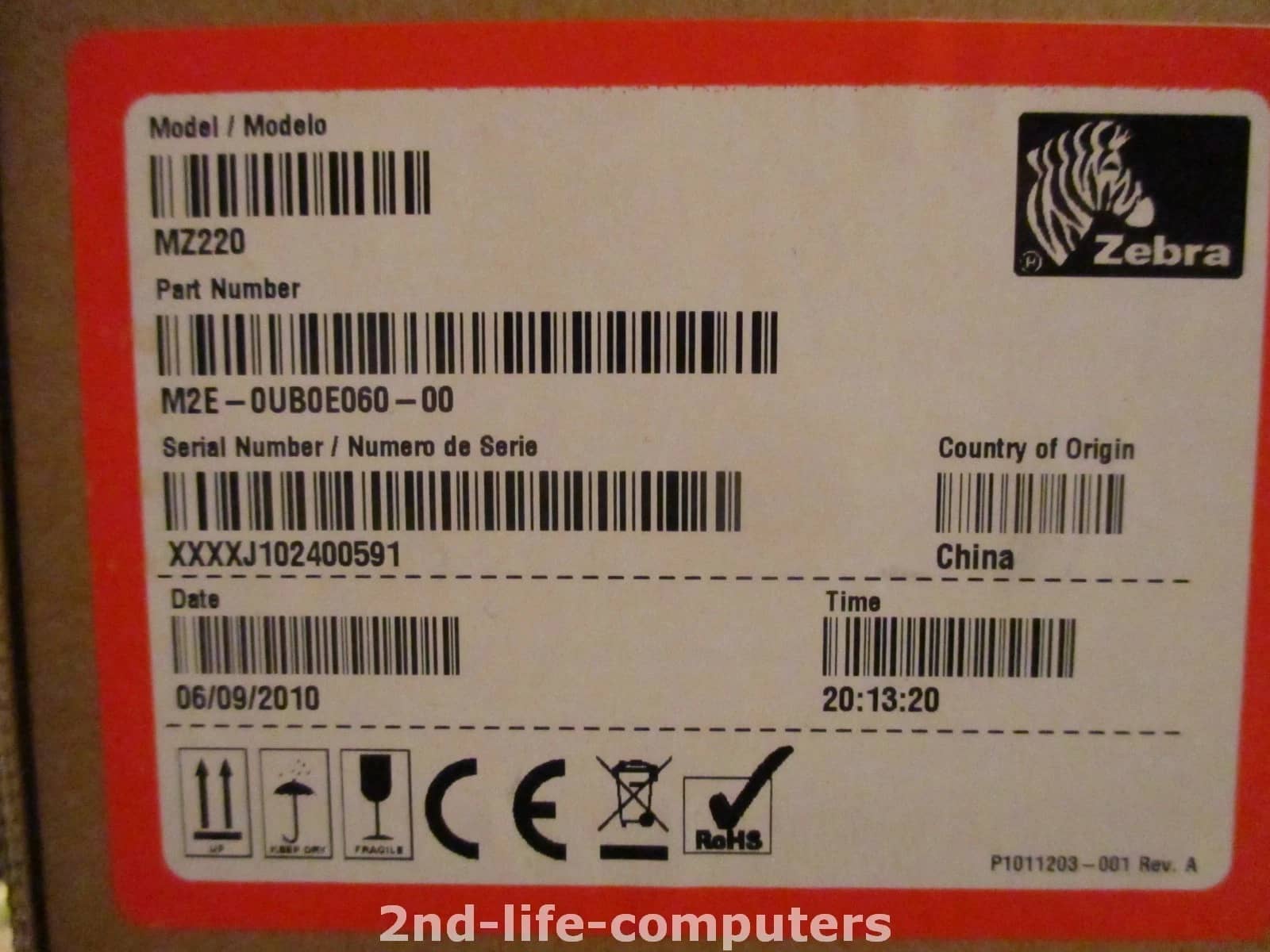 Zebra mz220 Printers New