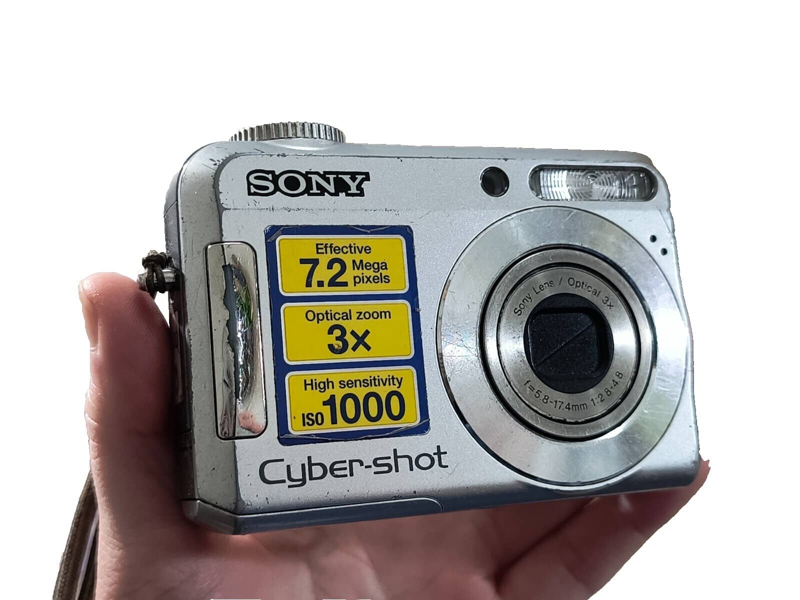 Sony Cyber-shot DSC-S650 Digital Cameras Silver New Body Only