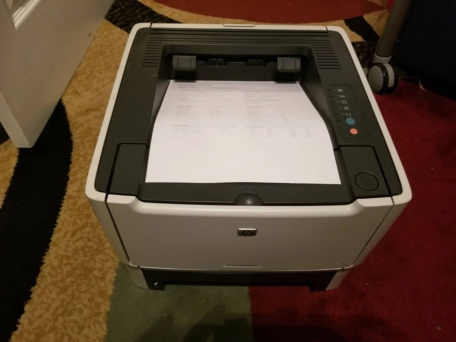 HP P2015dn Printers Black Used - Good
