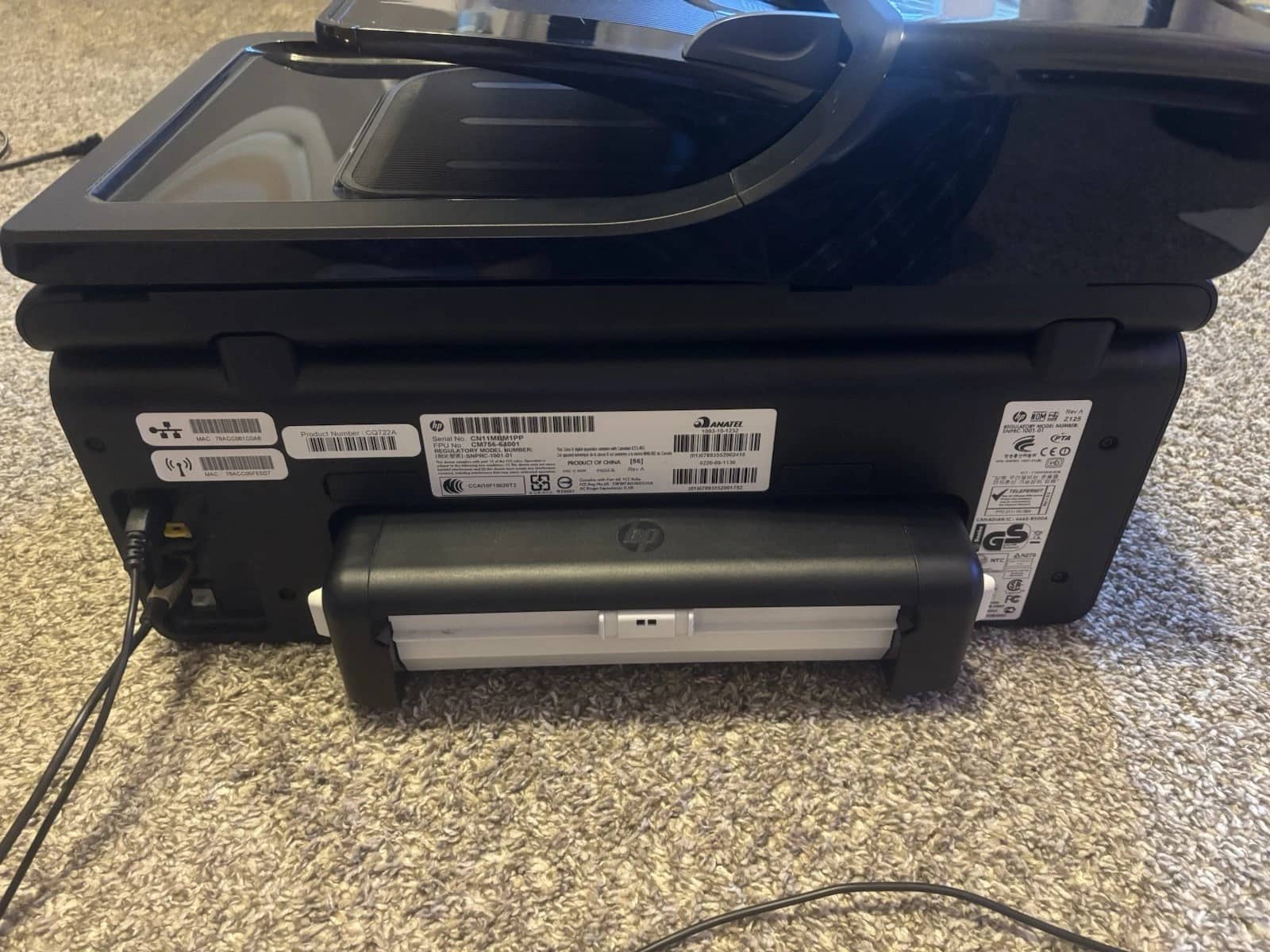 HP OfficeJet Pro 8500A Plus Printers For parts or not working