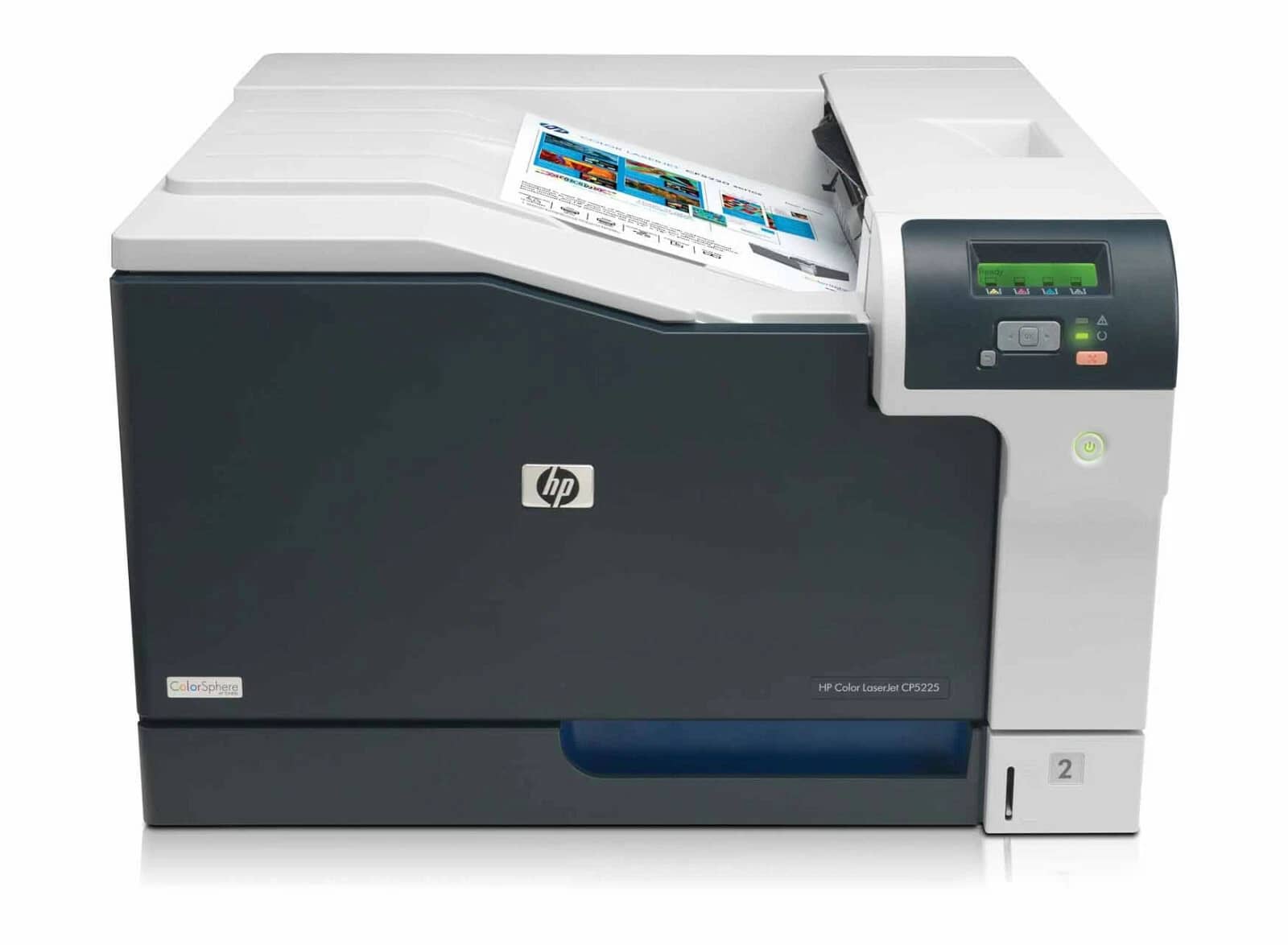 HP LaserJet CP5225N Printers Used - Good