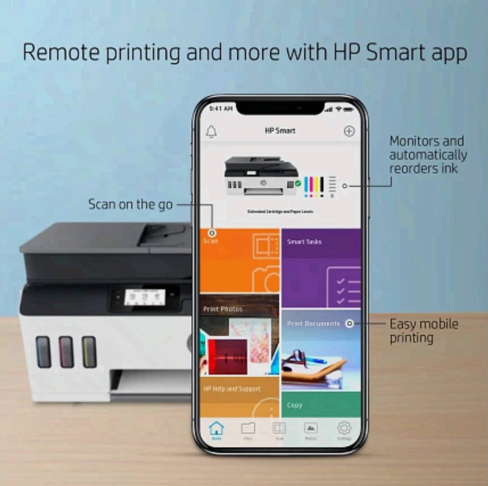 HP Smart Tank Plus 651 Printers New