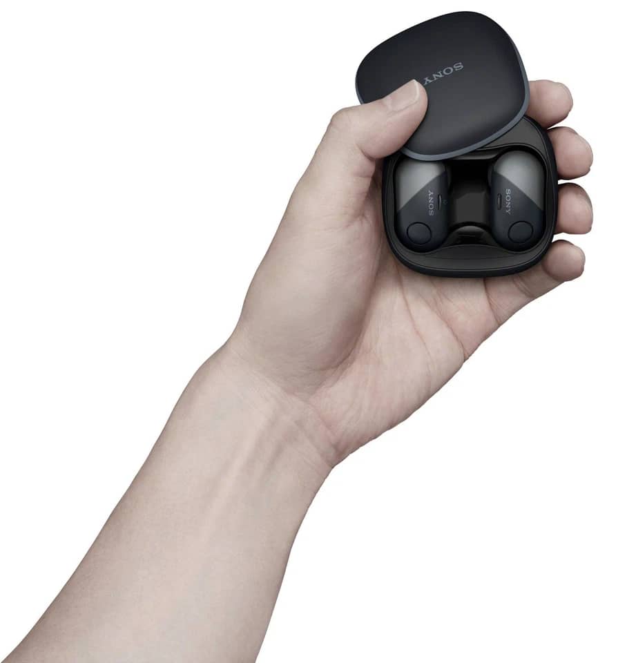 Sony WF-SP700N Headphones & Earbuds Black New