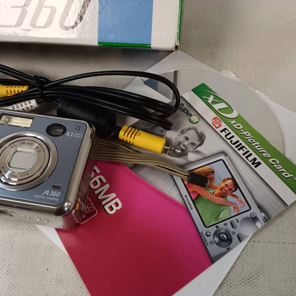 Fujifilm FinePix A360 Digital Cameras Silver Used - Good Body Only