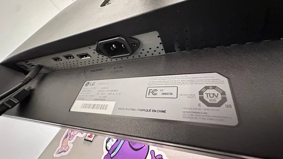LG 34WQ73A Monitors
