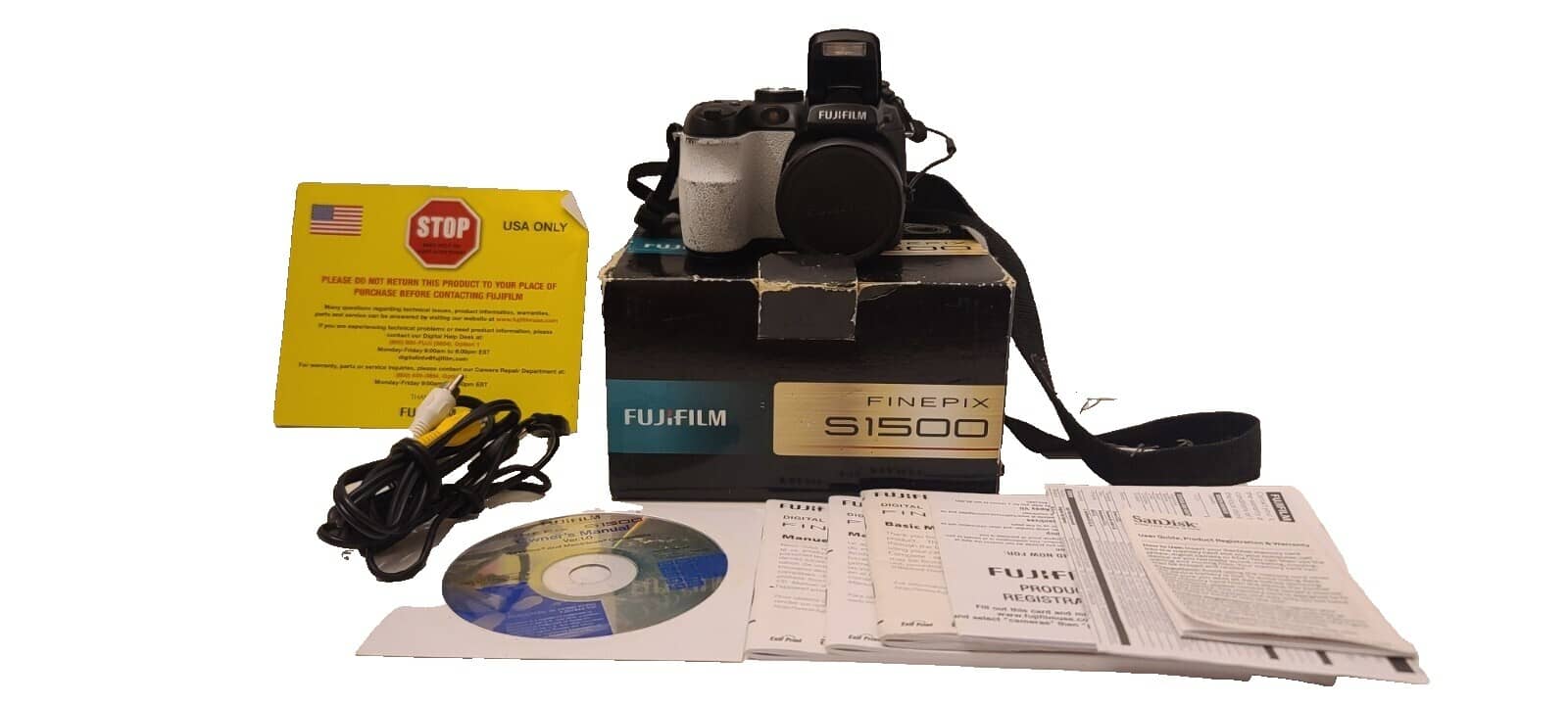 Fujifilm S1 Digital Cameras Black Used - Good Body Only