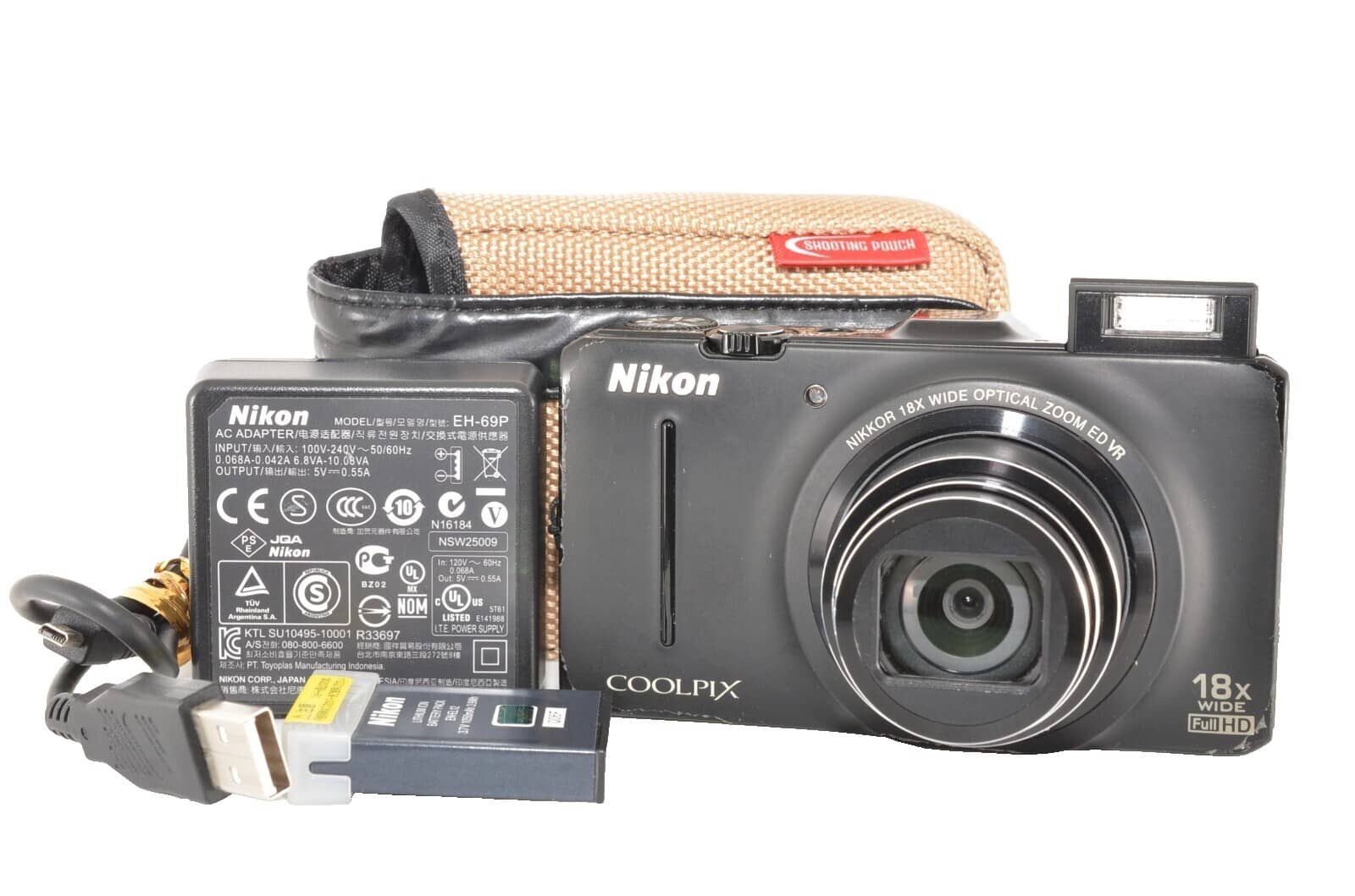 Nikon COOLPIX L340 Digital Cameras Black New Body Only