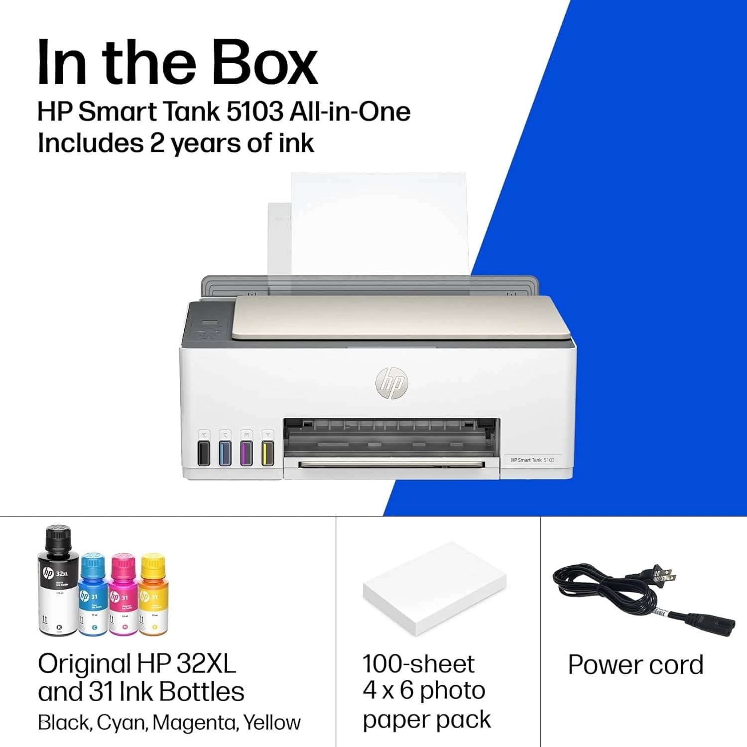 HP Smart Tank 5103 Printers New