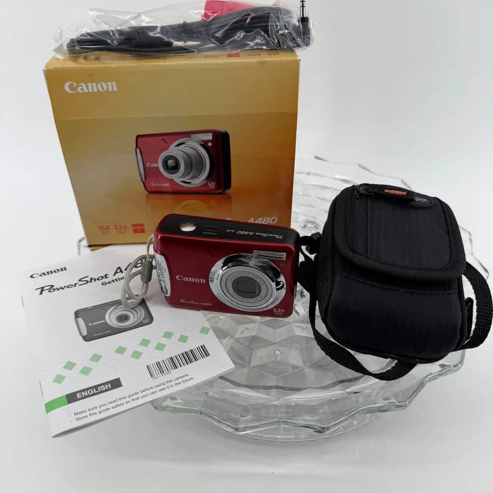 Canon PowerShot A480 Digital Cameras Black New Body Only