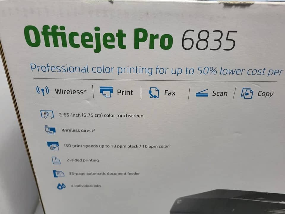 HP HP6835 Printers For parts or not working