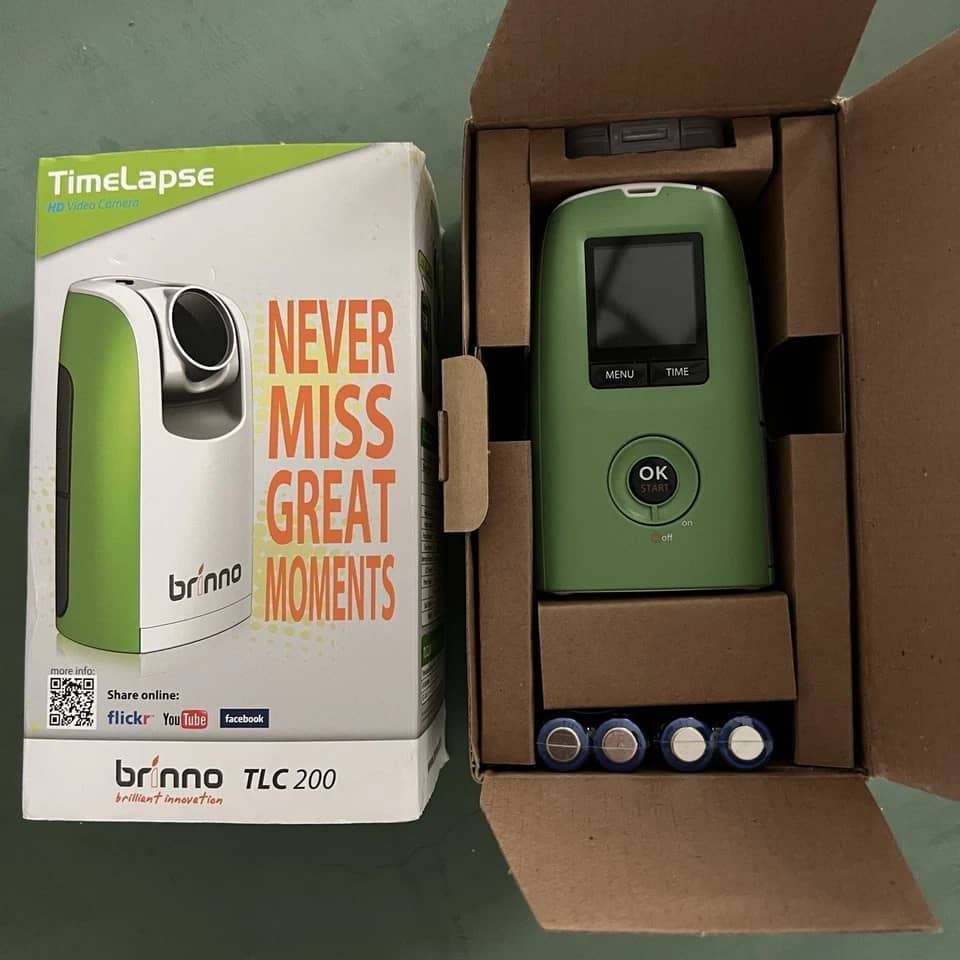 Brinno TLC200 Digital Cameras White Used - Good Body Only