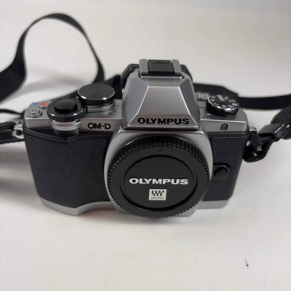 OM SYSTEM OM-D E-M10 Digital Cameras Silver New w/ 14-42mm Kit