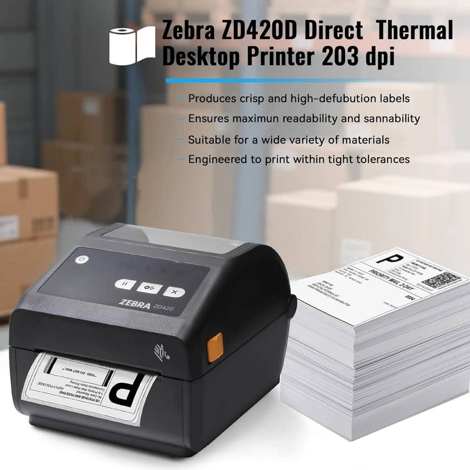 Zebra ZD420d Printers New