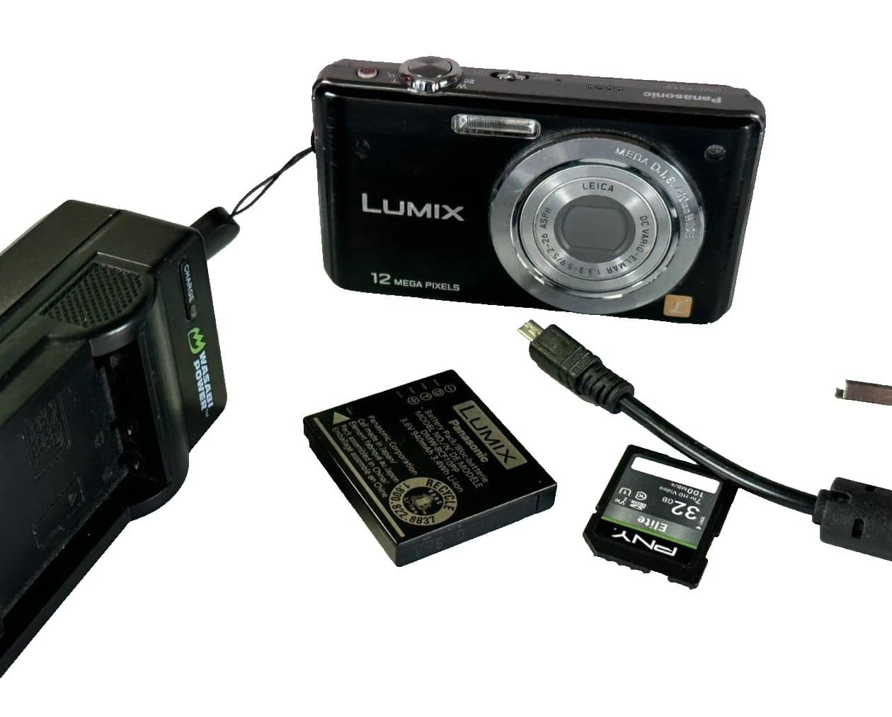 Panasonic LUMIX ZS19 Digital Cameras Black New Body Only
