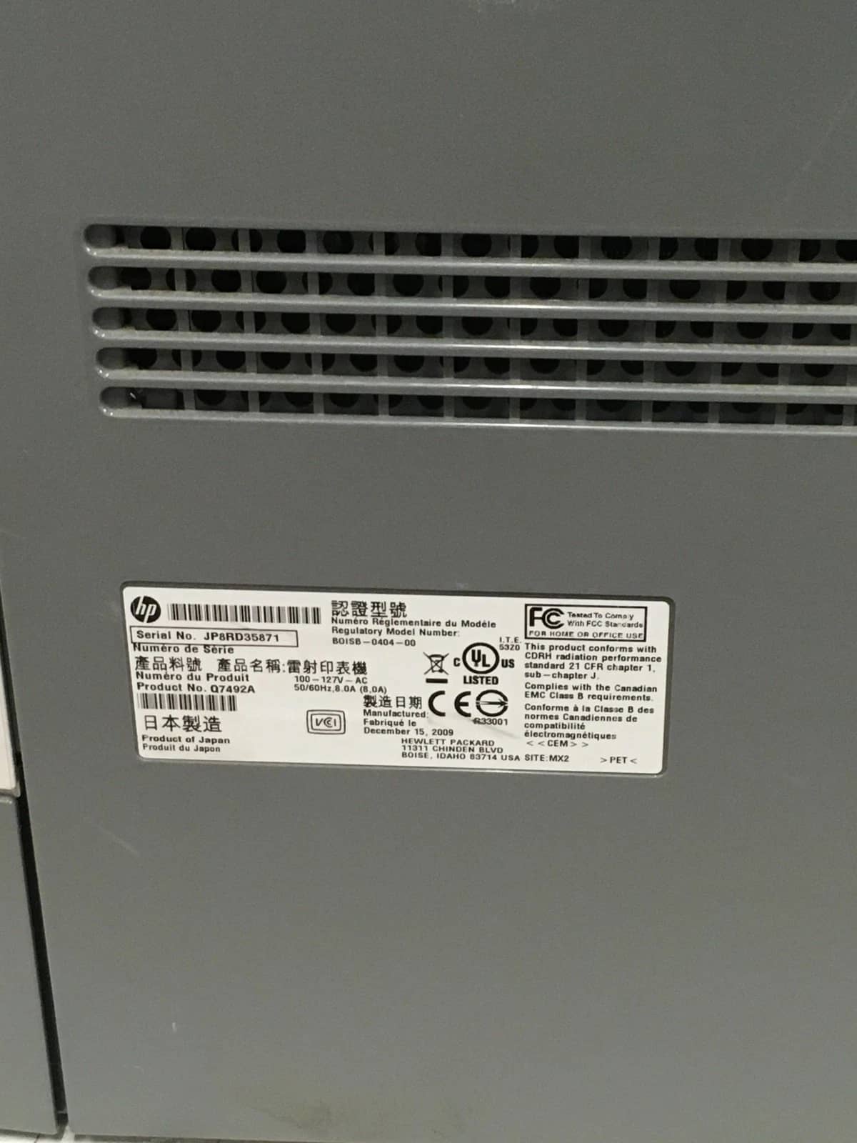 HP Color LaserJet 4700N Printers Refurbished - Excellent