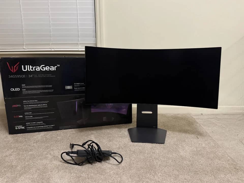 LG 34GS95QEB Monitors