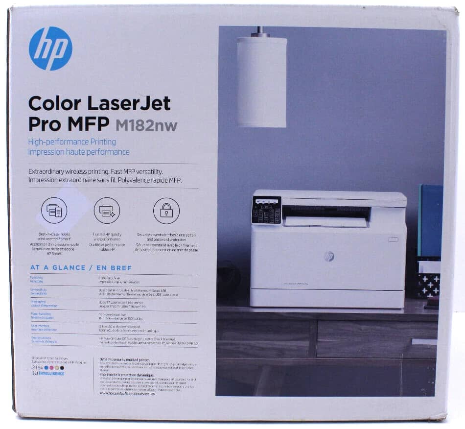 HP Color LaserJet Pro MFP M182nw Printers Open-Box Excellent