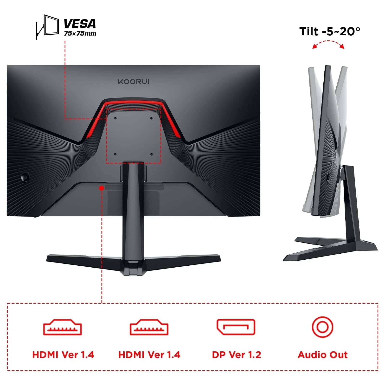 KOORUI 24E3 Monitors New