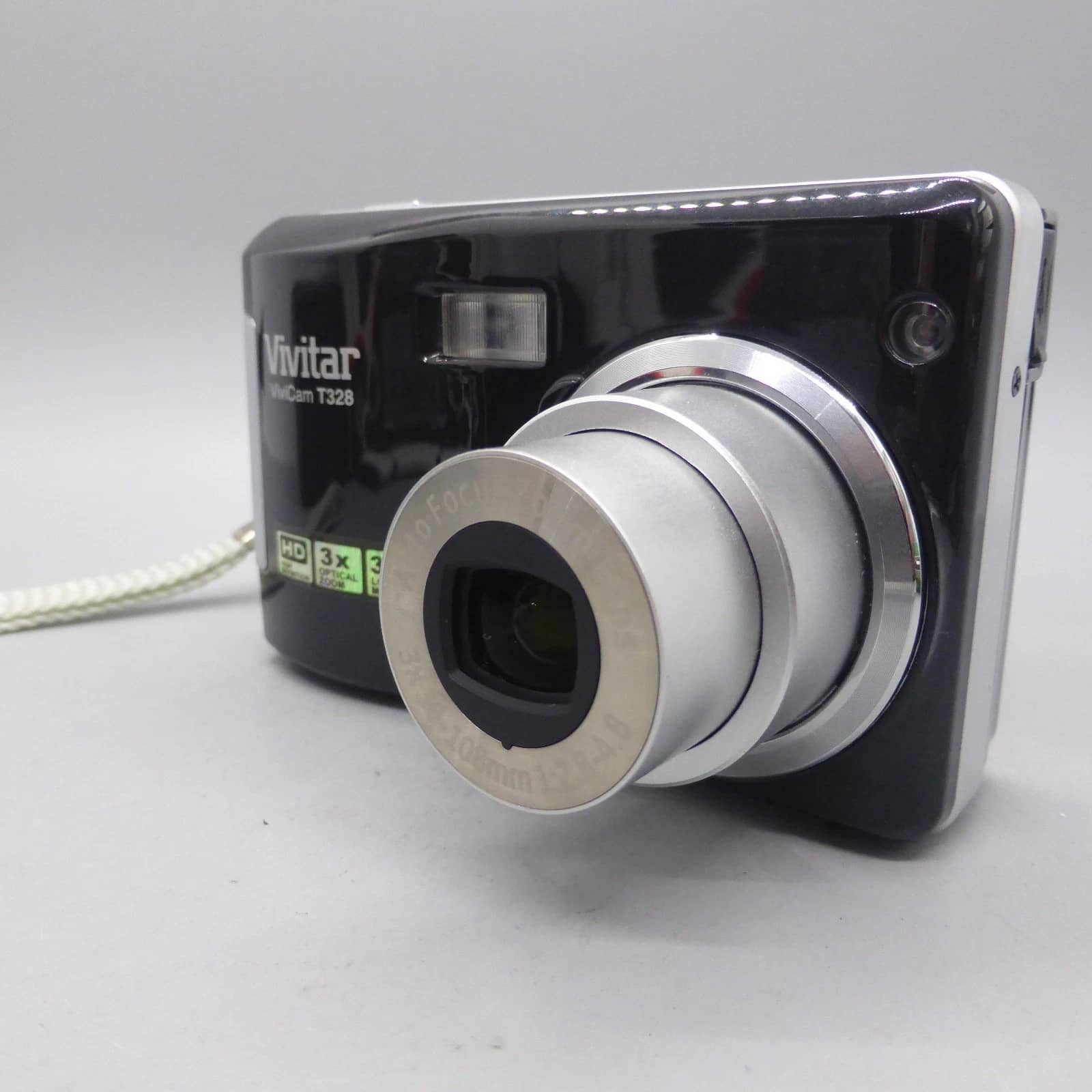 Vivitar Vivicam T328 Digital Cameras Black Used - Good Body Only