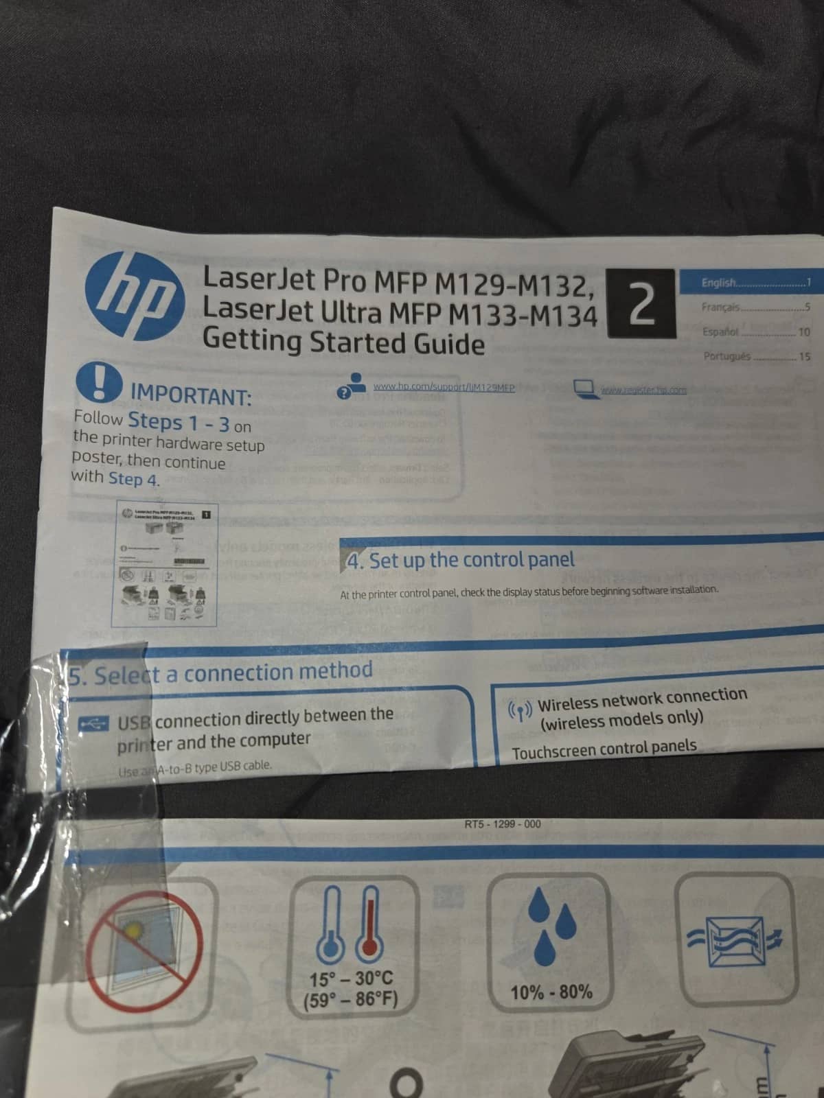 HP m129-m132 Printers Open-Box Excellent