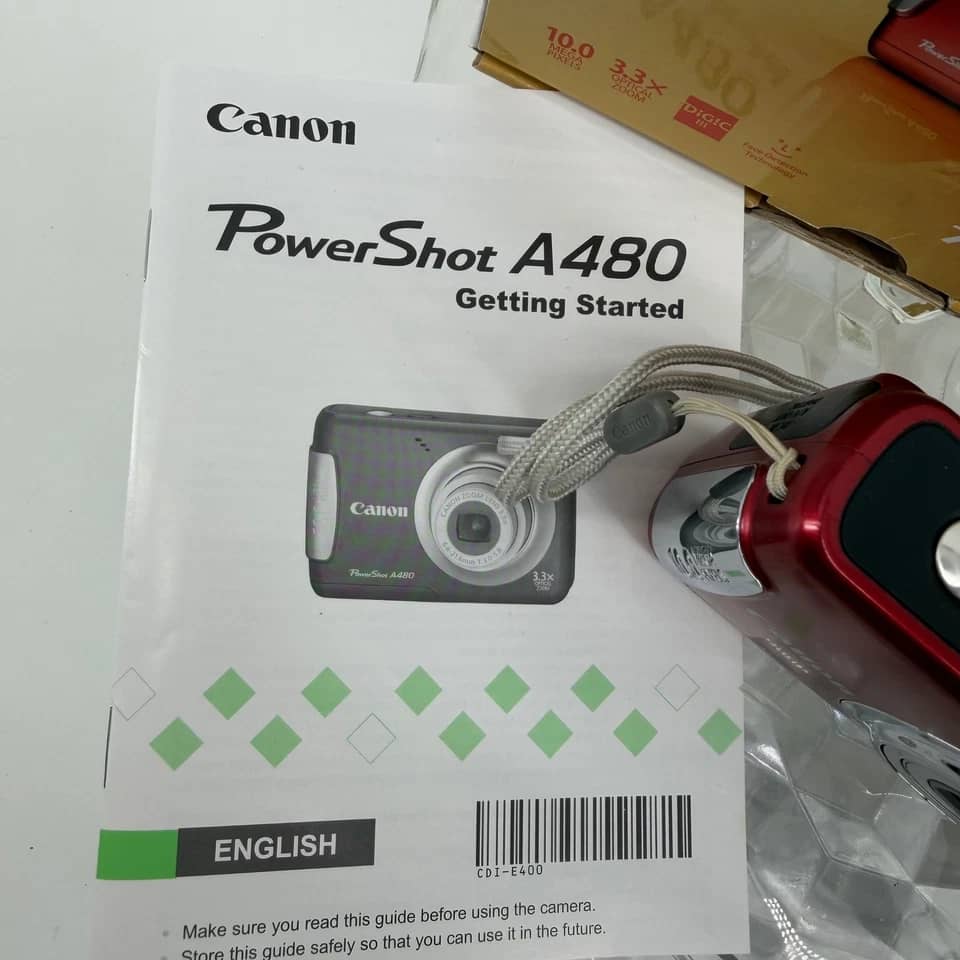 Canon PowerShot A480 Digital Cameras Black New Body Only