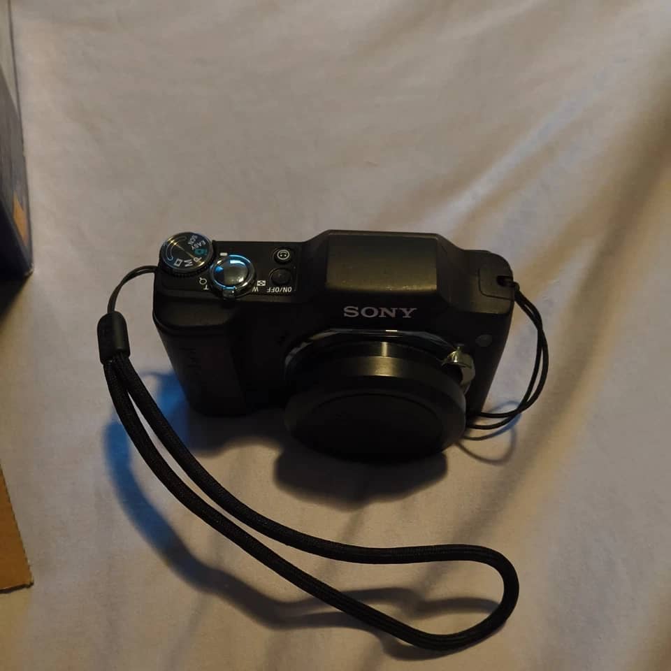 Sony Cyber-shot DSC-H20 Digital Cameras Black New Body Only