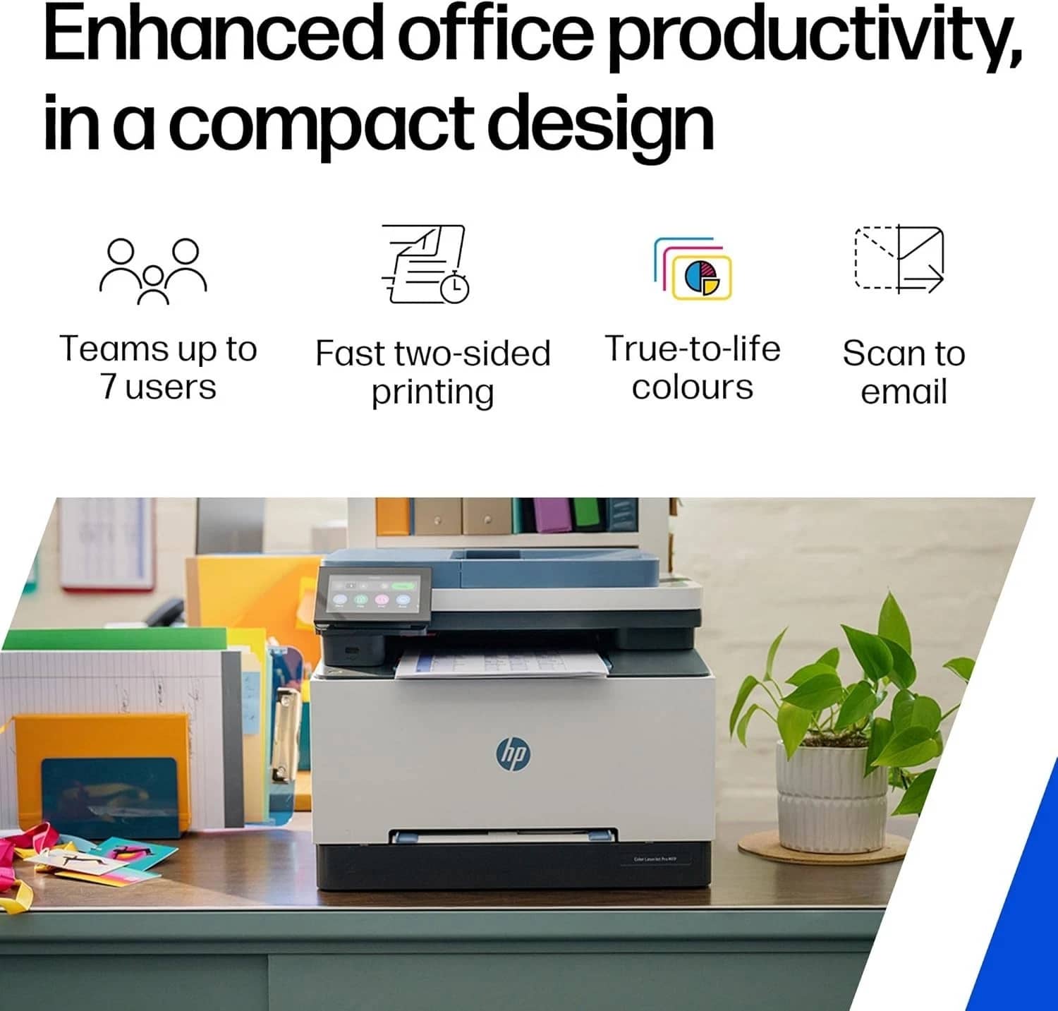 HP Color LaserJet Pro MFP 3302fdw Printers New