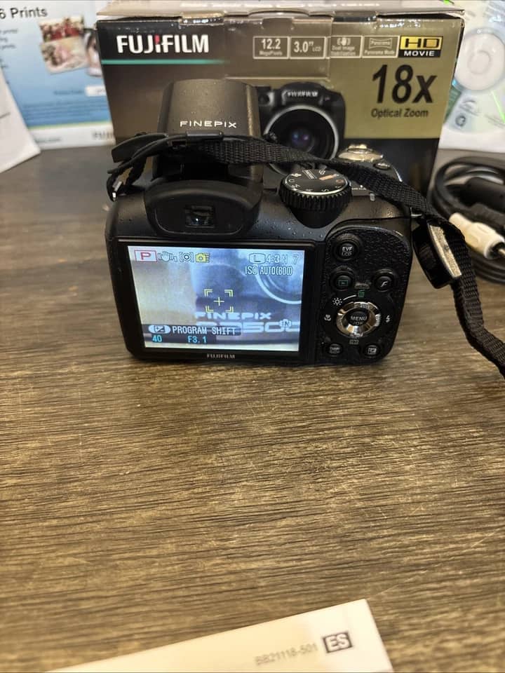 Fujifilm FinePix S Series S2500HD Digital Cameras Black New Body Only