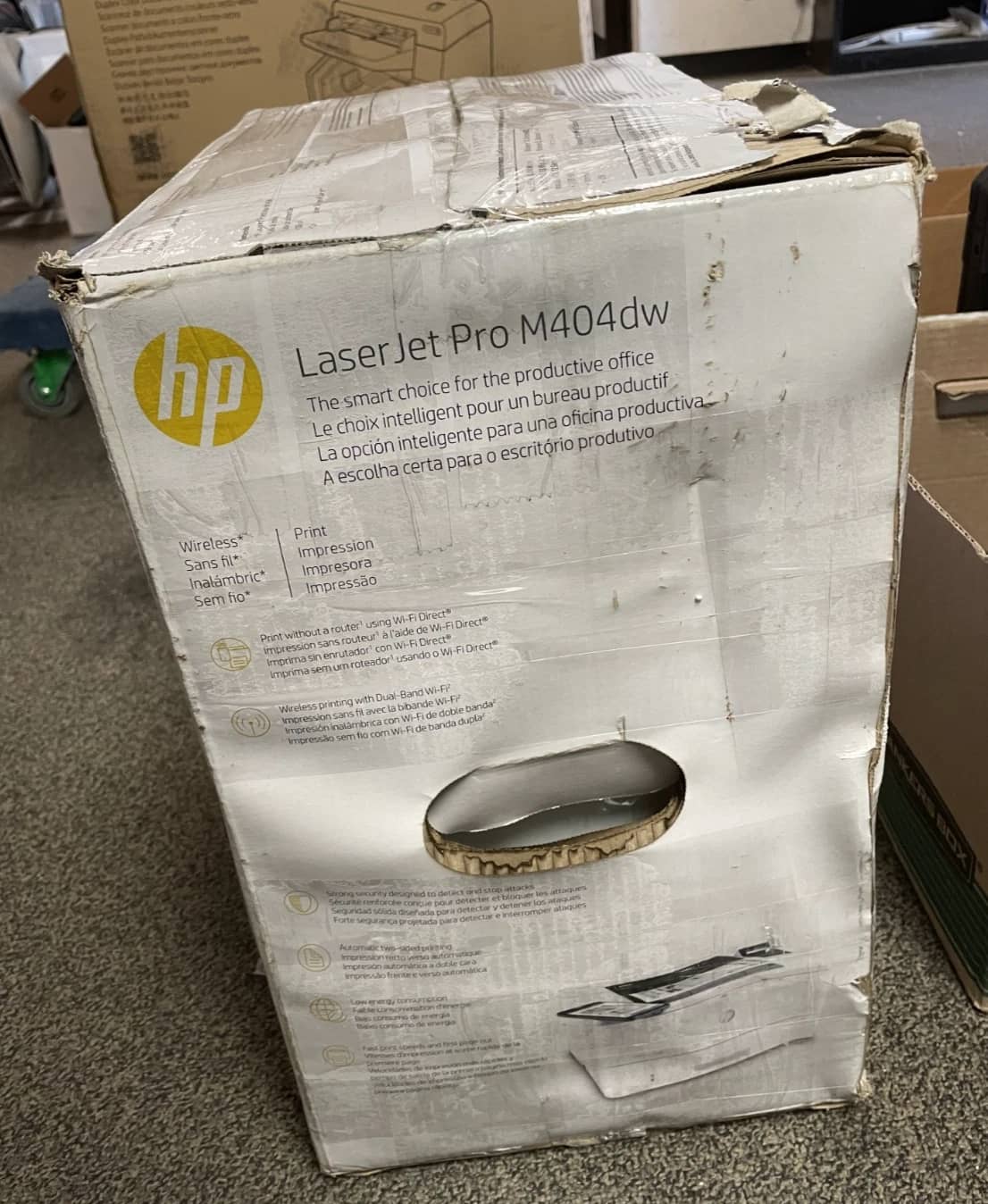 HP M404dw Printers Open-Box Excellent